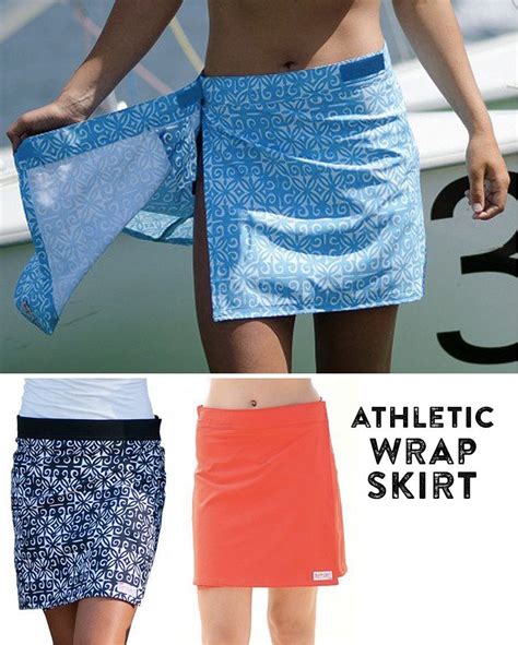 If you're self-conscious and feeling over-exposed in a bathing suit or athletic tights, don’t worry, we’ve got you covered. . Rip skirt